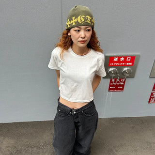 Patterned Color Short Beanie