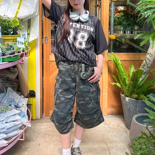 Military Bermuda shorts