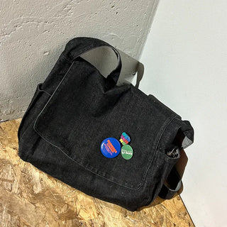 Denim Knot Bag