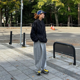 (Unisex) Pintuck Cotton Sweatpants