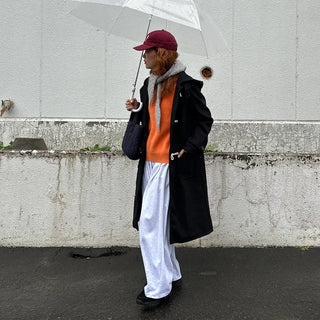 Side pintuck wide pants
