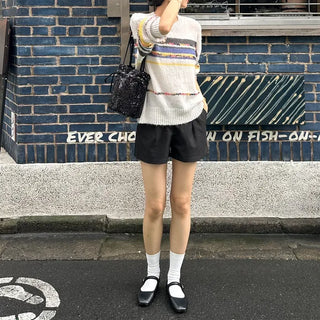 Multi-border color weaving knit