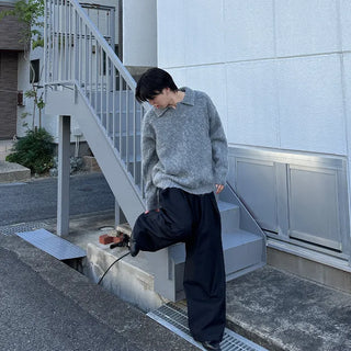 (Unisex) Modern Mohair Color Knit