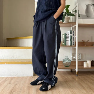 Colored track pants