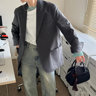 Boxy cotton jacket