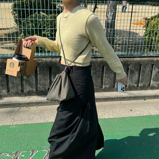 Cotton round knit