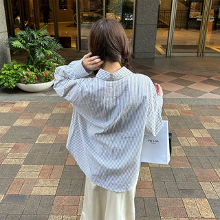Modern striped shirt