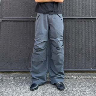 (Unisex) Dual Cargo Nylon Pants