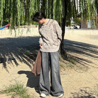 (Unisex) Geometric Sweat Knit