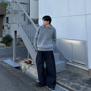 (Unisex) Modern Mohair Color Knit