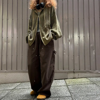 (Unisex) Double Knee Banding Pants
