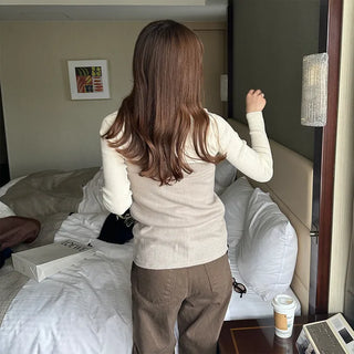 Button Rib Top