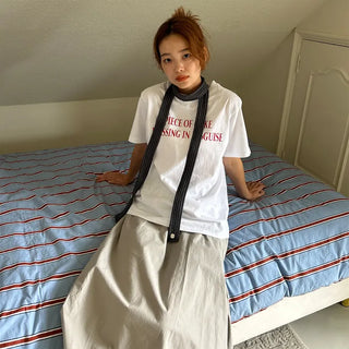 Front Lettering Cake T-Shirt