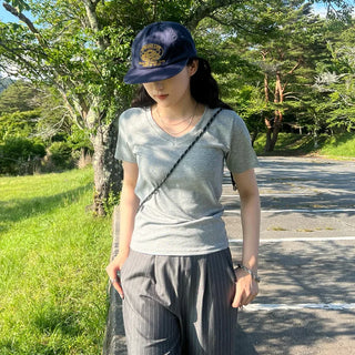 Flat Wide Logo Cap