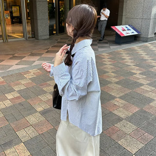 Modern striped shirt