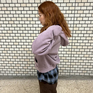 Pigmented Double Zip Hoodie