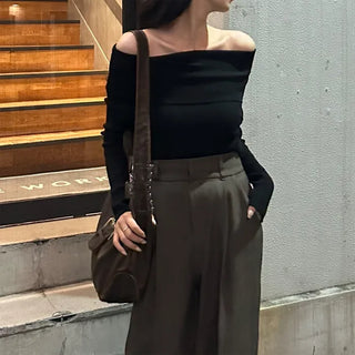Buckle Round Shoulder Bag