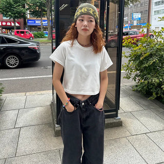Patterned Color Short Beanie
