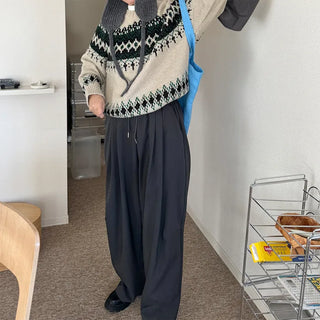 Pintuck balloon pants
