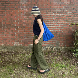 Boucle knit sleeveless top