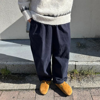 (Unisex) Cotton Wide Pants