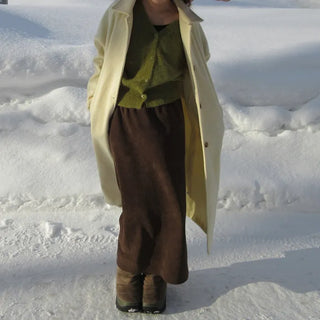 Napping long skirt