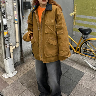 (Unisex) Pocket Work Jacket