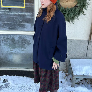 Colored half coat