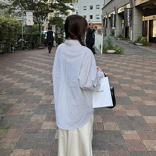 Modern striped shirt