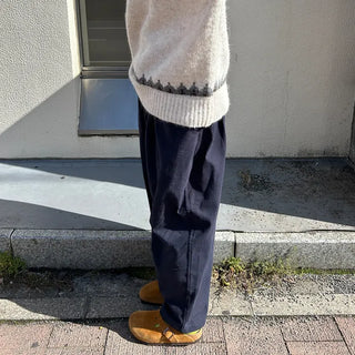 (Unisex) Cotton Wide Pants