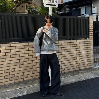 (Unisex) Melange Sweatshirt