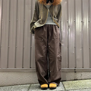 (Unisex) Double Knee Banding Pants
