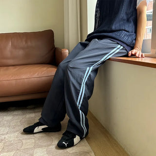 Colored track pants