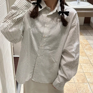 Modern striped shirt