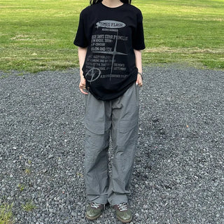 String cargo pants