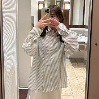Modern striped shirt