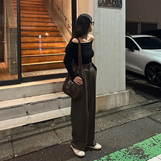 Buckle Round Shoulder Bag