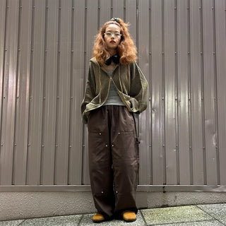 (Unisex) Double Knee Banding Pants