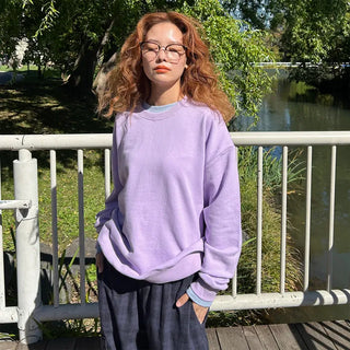 (Unisex) Washed Cotton Sweatshirt