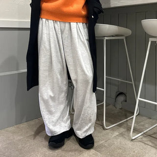 Side pintuck wide pants