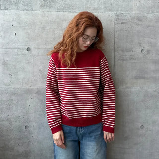 Soft border knit