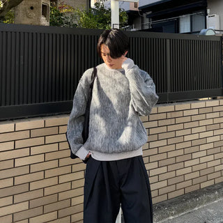 (Unisex) Melange Sweatshirt