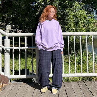 (Unisex) Washed Cotton Sweatshirt