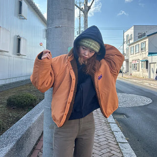 (Unisex) Washable Hooded Zip-Up
