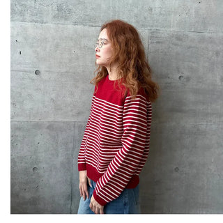 Soft border knit