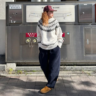 (Unisex) Cotton Wide Pants