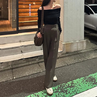 Buckle Round Shoulder Bag