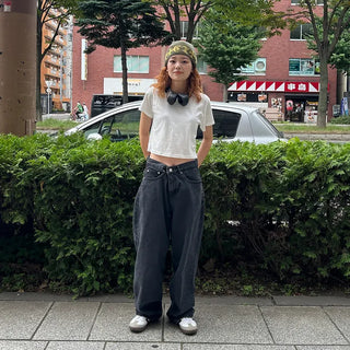 Unisex Loose Fit Denim Pants