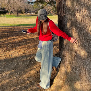 Basil Wool V-Neck Knit