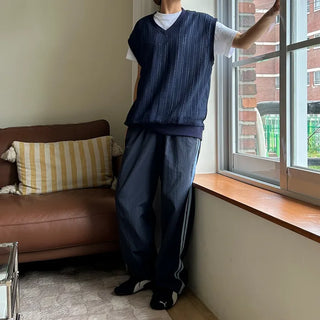 Colored track pants